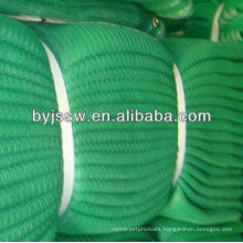 green color construction safety netting